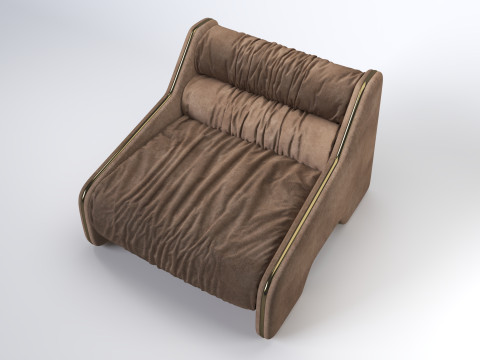 ENNE - Layla armchair Modèle 3D