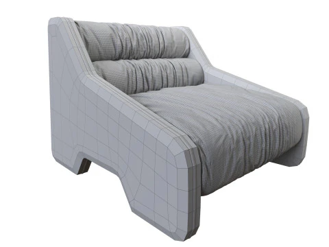 ENNE - Poltrona Layla Modelo 3D