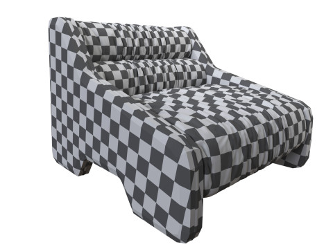 ENNE - Layla armchair Modèle 3D