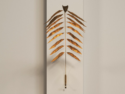 PELLE - Lure Lantern Wall Lamp Modello 3D