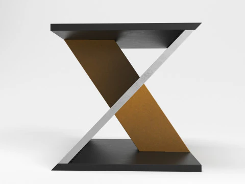 Alias - ZETA STOOL 3D Model
