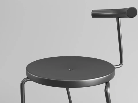 Extremis - TIKI BAR STOOL 3D Model