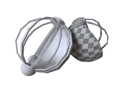 MORENTZ - Gae Aulenti for Francesconi Singa Lamp Model 3D