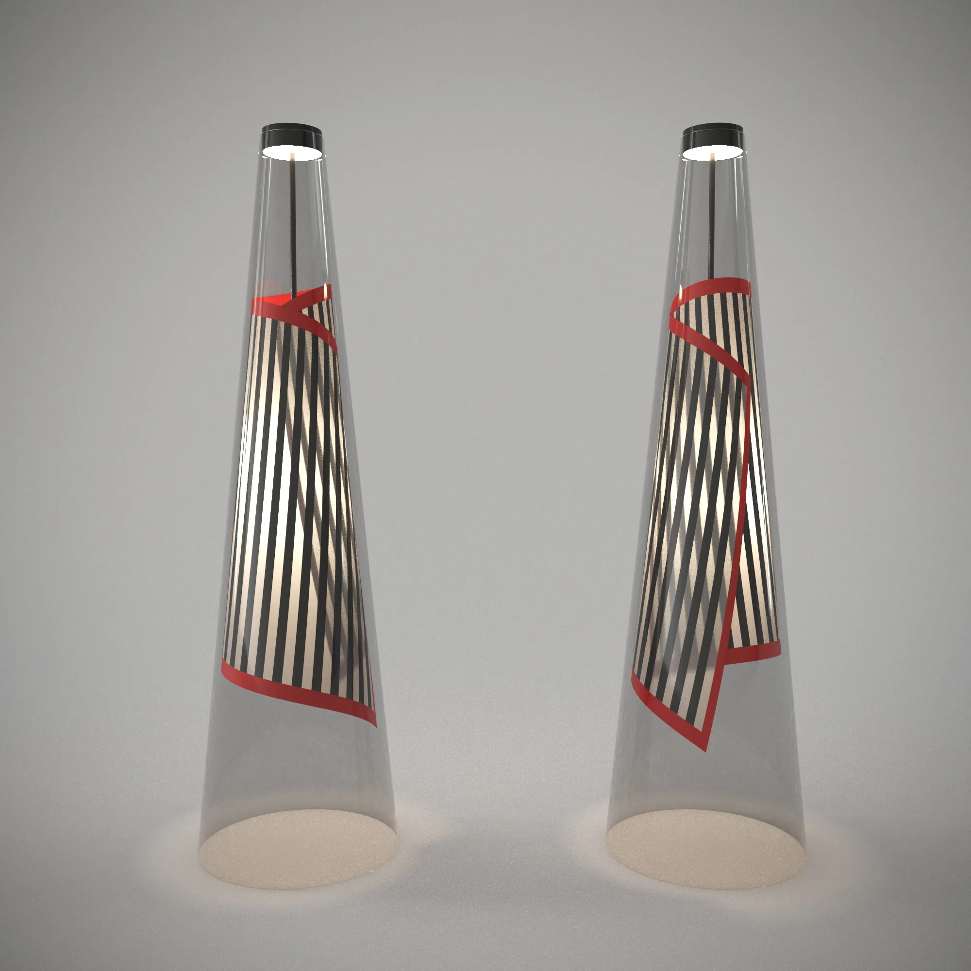 LODES - CONO DI LUCE 3D Model .c4d .max .obj .3ds .fbx .stl .blend 