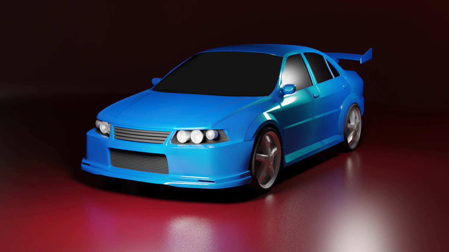 mitsubishi lancer evoluzione ivobj Modello 3D .c4d .max .obj .3ds .fbx .stl .blend 