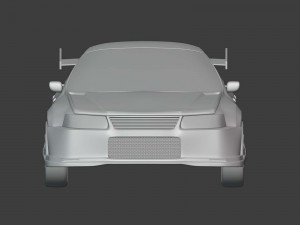 mitsubishi lancer evolution ivobj Modèle 3D