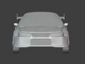 mitsubishi lancer evoluzione ivobj Modello 3D