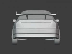 mitsubishi lancer evolution ivobj Modèle 3D