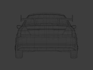 mitsubishi lancer evoluzione ivobj Modello 3D