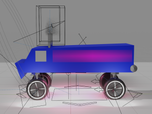 Hot Rod Truck Modello 3D