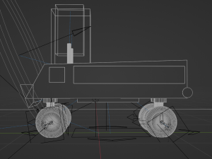 Hot Rod Truck Modello 3D