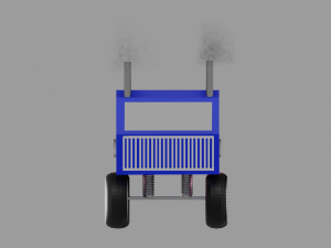 Hot Rod Truck Modello 3D