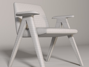 Modern armchair libera 3D 모델