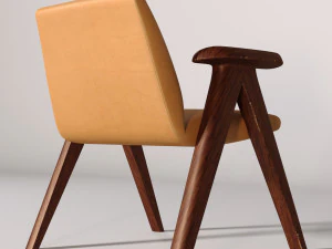 Modern armchair libera 3D Model