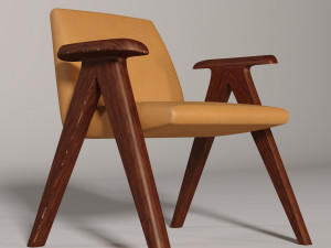 Modern armchair libera 3D Модель