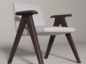 Modern armchair libera 3D 모델