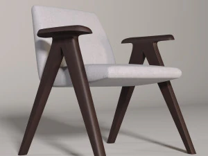 Modern armchair libera 3D Model
