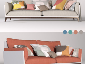 modern sofa Modelo 3D
