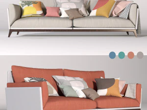 modern sofa 3D Model