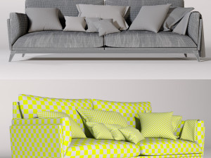 modern sofa Modello 3D