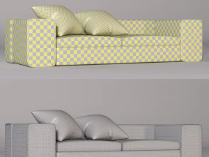 modern modular sofa 3D Model