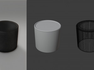 m41 grenade container high poly 3D Model