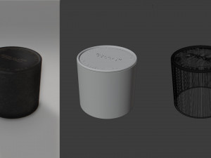 m41 grenade container high poly 3D Model