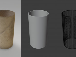 m41 grenade container high poly 3D Model