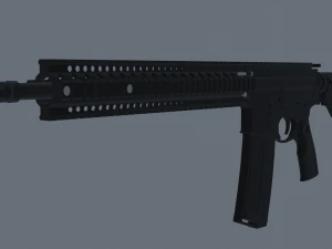 peralatan gratis m4a1 Model 3D