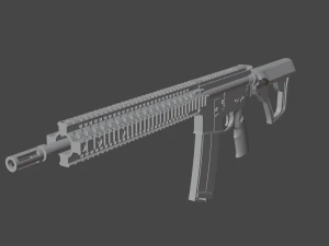 equipment free m4a1 3D Model