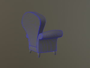 肘掛け椅子 3Dモデル