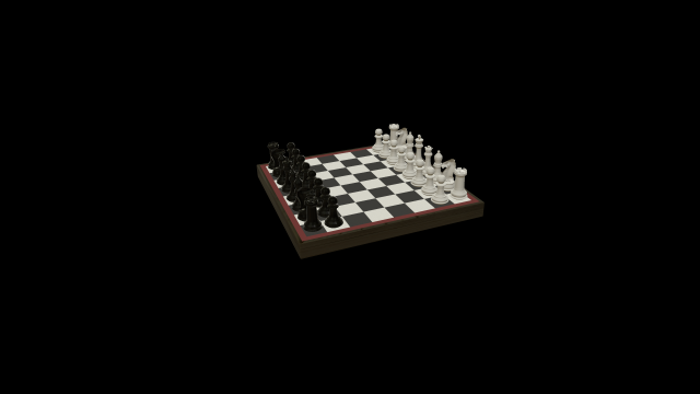 chess 3D 模型 .c4d .max .obj .3ds .fbx .stl .blend