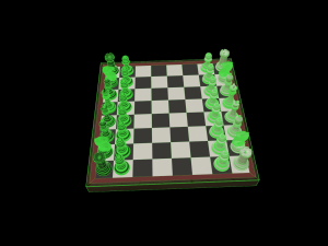 chess 3D 模型