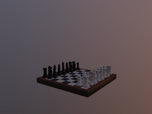 chess 3D 模型