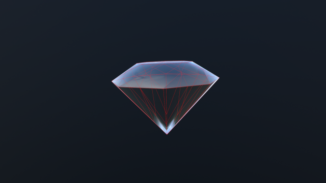 diamond 3D 模型 .c4d .max .obj .3ds .fbx .stl .blend 