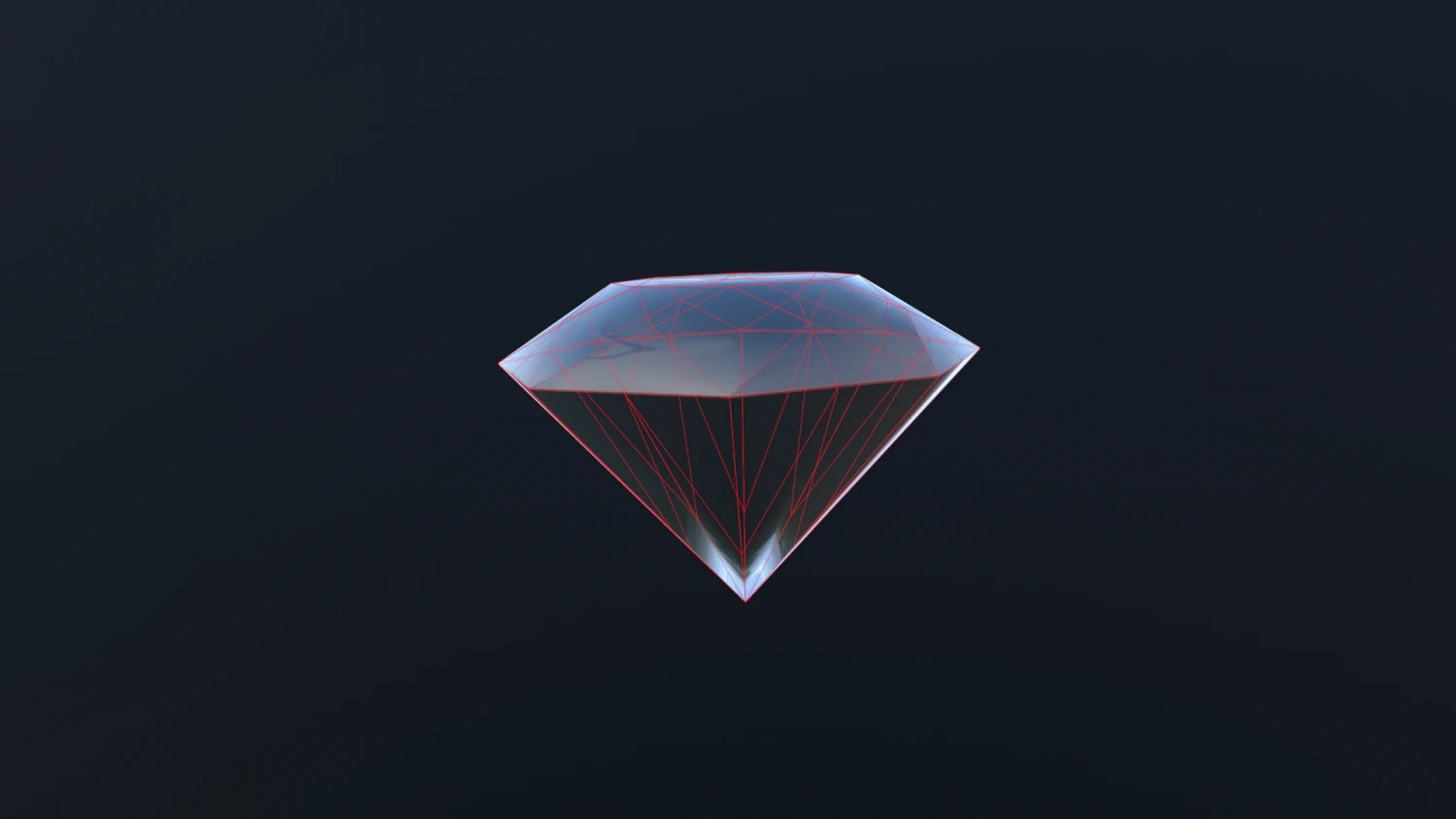 डायमंड 3D मॉडल .c4d .max .obj .3ds .fbx .stl .blend 