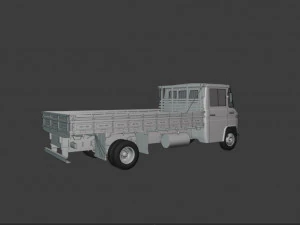Mercedes 608 3D Model