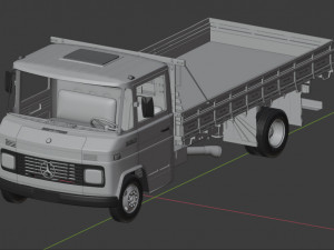 Mercedes 608 3D Модель