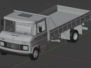 Mercedes 608 3D Model