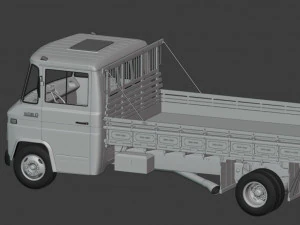 Mercedes 608 3D Model