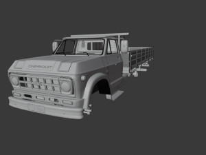 Truck chevrolet GM d60 Model 3D
