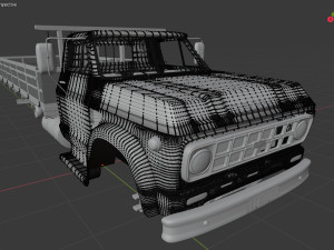 Truck chevrolet GM d60 Model 3D