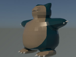 snorlax- 3D 模型