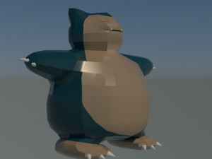 snorlax- 3D 模型