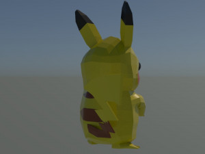 pikachu - modelo 3d 3D 모델