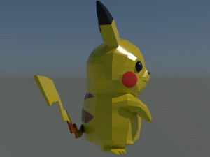 pikachu - modelo 3d 3D 모델