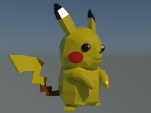 pikachu - modelo 3d 3D 모델
