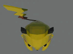 pikachu - modelo 3d 3D Model
