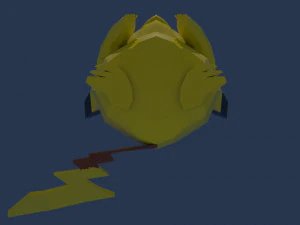 pikachu - modelo 3d 3D Model