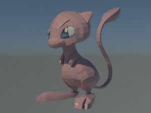 mew - modelo 3d 3D 模型